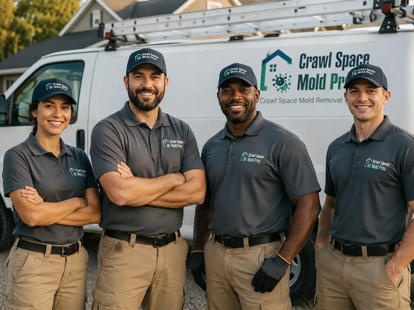 Crawl Space Mold Removal company in Kasbeer, IL